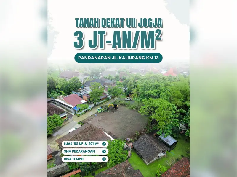 jual tanah jogja pandanaran